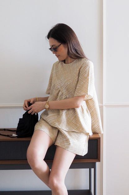 linen lia set (with LiNi shorts)