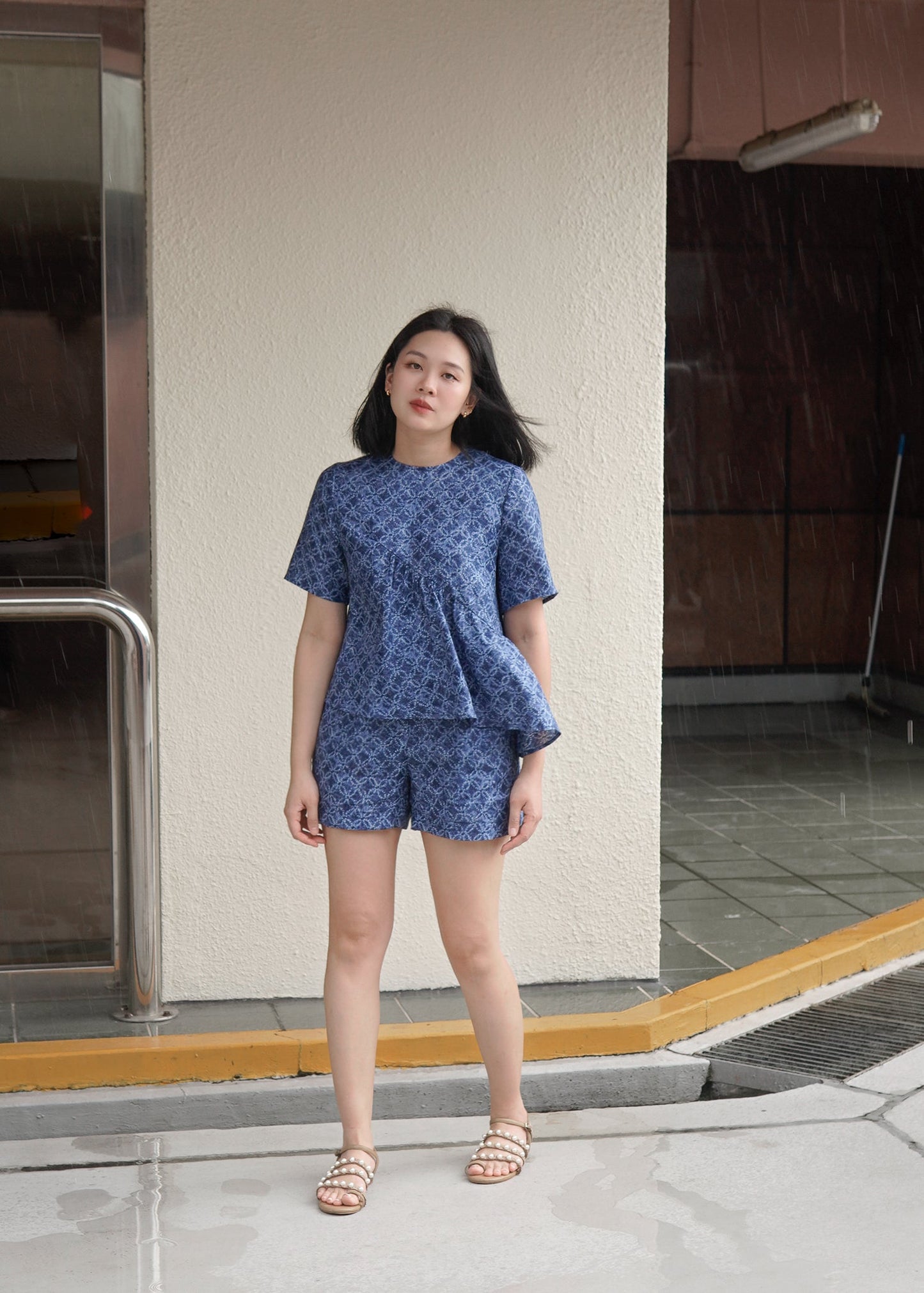 linen lia set (with LiNi shorts)