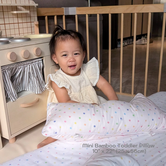 Mini Bamboo Toddler Pillow (9 months)